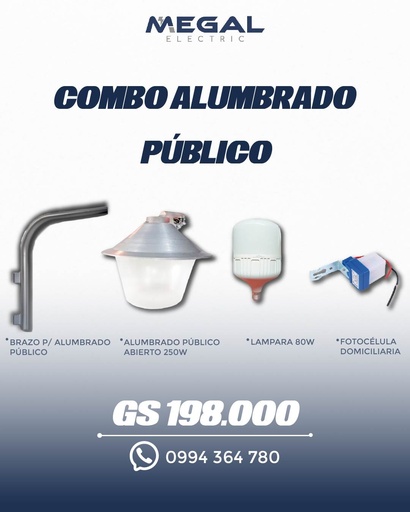 KIT ALUMBRADO PUBLICO 